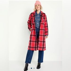 🆕 Old Navy Women’s Soft-Brushed Overcoat XL Petite